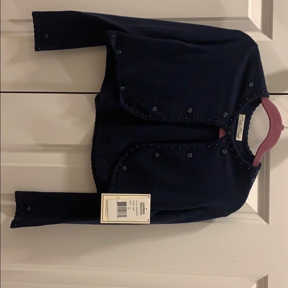 Adorable sweater with bead detailing. NWT! - Picture 2 of 2